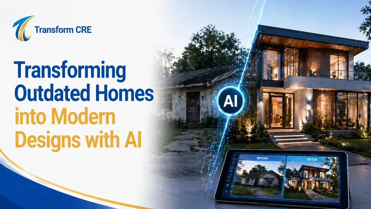 Transforming Outdated Homes into Modern Designs with AI